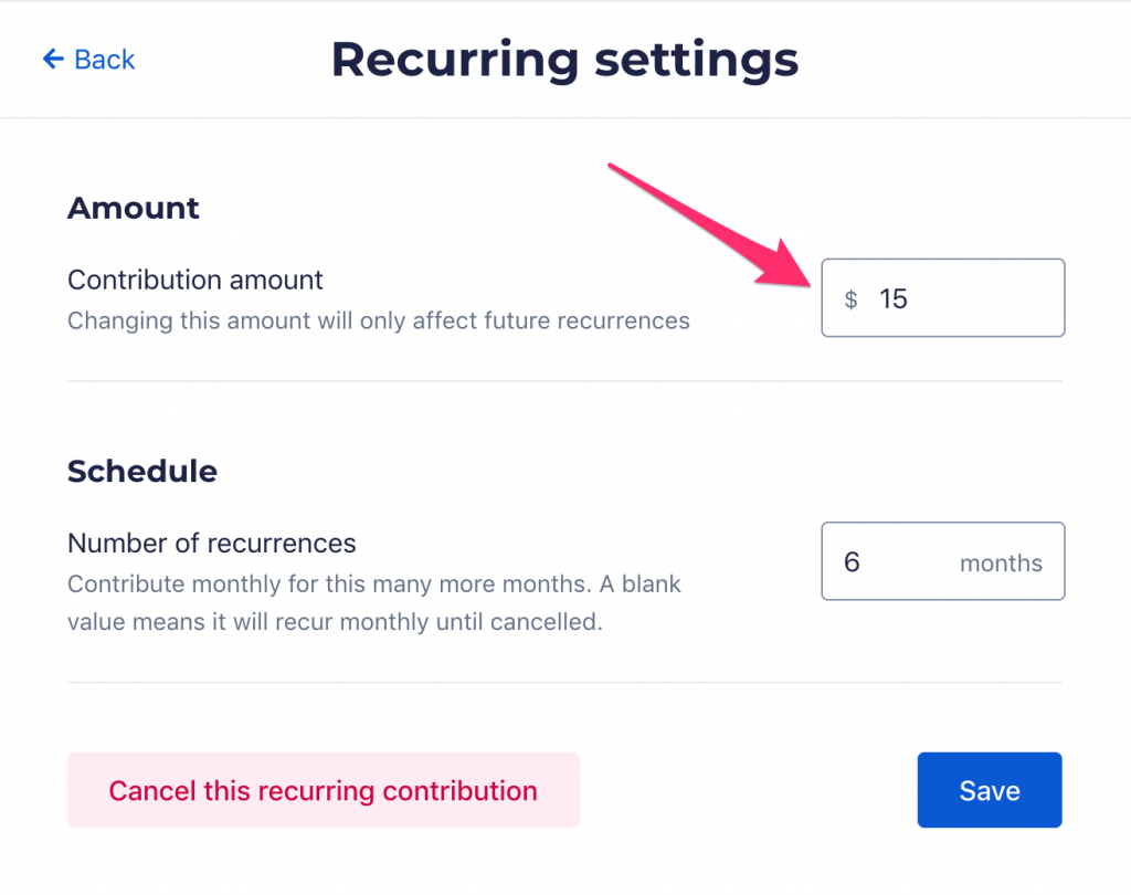 How do I change or cancel my recurring contribution? | ActBlue Support