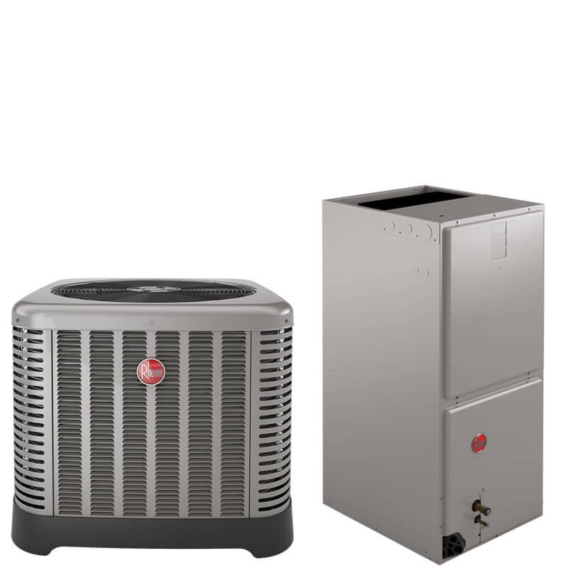 3 Ton Rheem 14 SEER R410A Air Conditioner Split System (Classic Series) | National Air Warehouse
