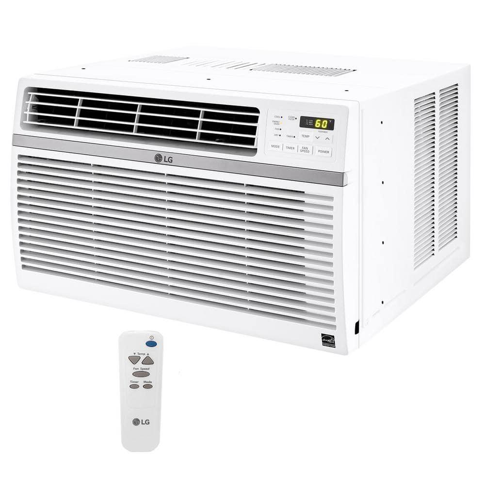 LG Electronics 12,000 BTU 115-Volt Window Air Conditioner LW1216CER Cools 550 Sq. Ft. with ENERGY STAR and Remote LW1216ER
