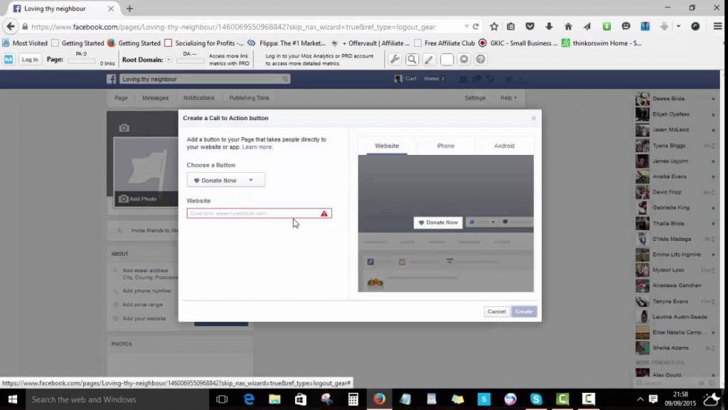 How to Add Donate Button On Facebook Page - YouTube