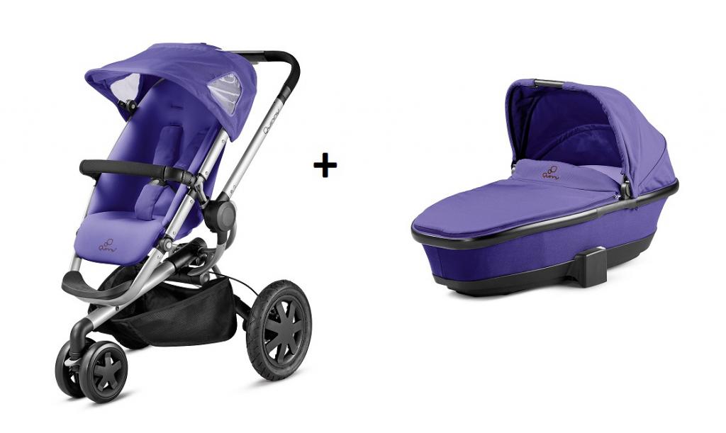 Quinny BUZZ 3 stroller + Dreami Purple Pace | kidsroom.de