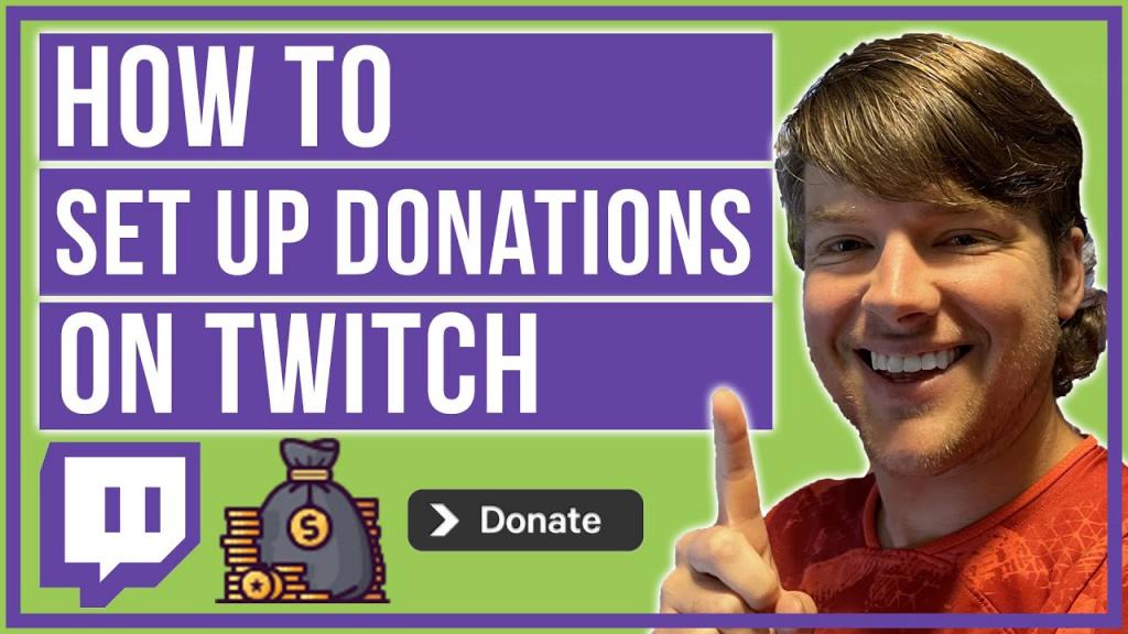 How To Set Up Donations On Twitch - Get Your Donation Link - YouTube