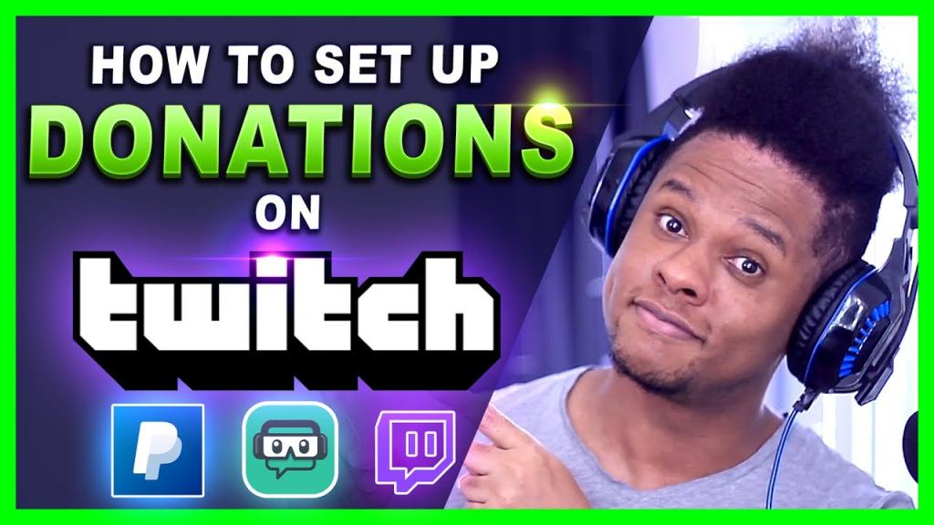 How to set up Donations on Twitch (Streamlabs tutorial) - YouTube