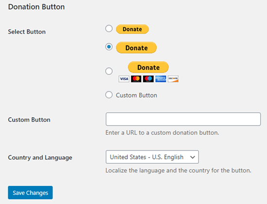 How to Add a PayPal Donate Button in WordPress