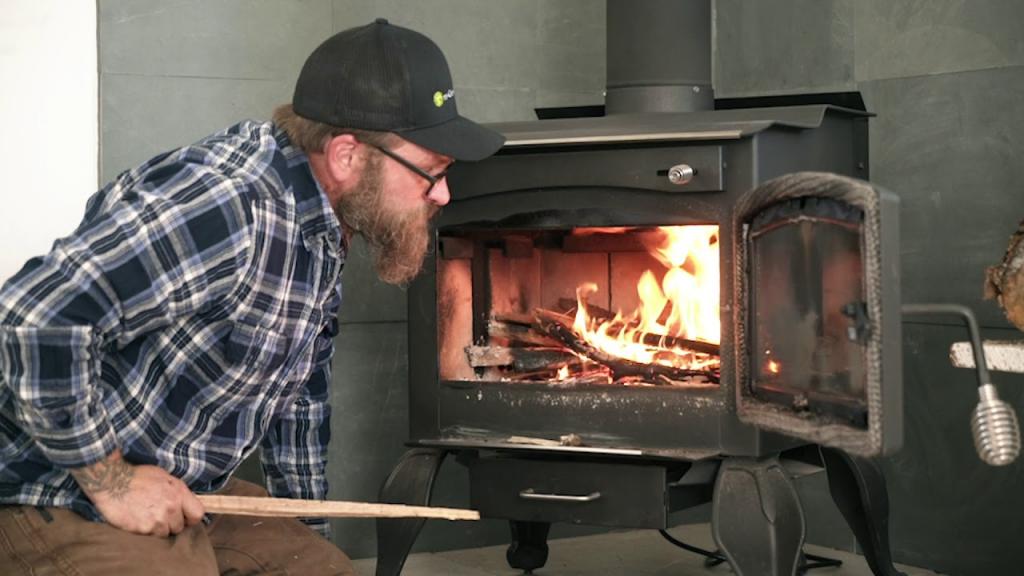 How to Use a Wood Burning Stove - YouTube