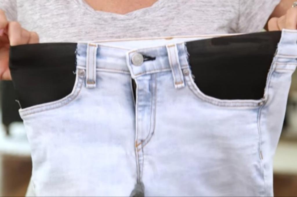 DIY Maternity Jeans: Turn Your Favorite Pair Of Jeans Into Maternity Wear