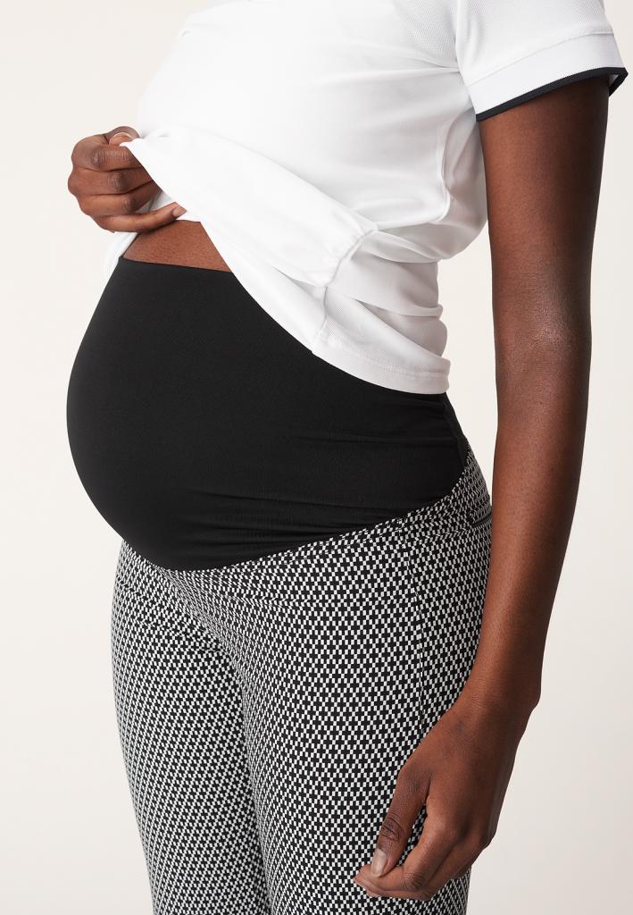 Smooth maternity pants, BLACK