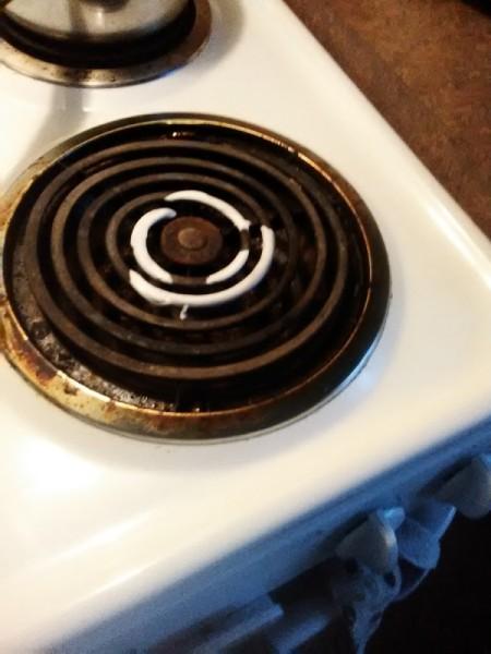Removing Melted Plastic from a Stove Burner? | ThriftyFun