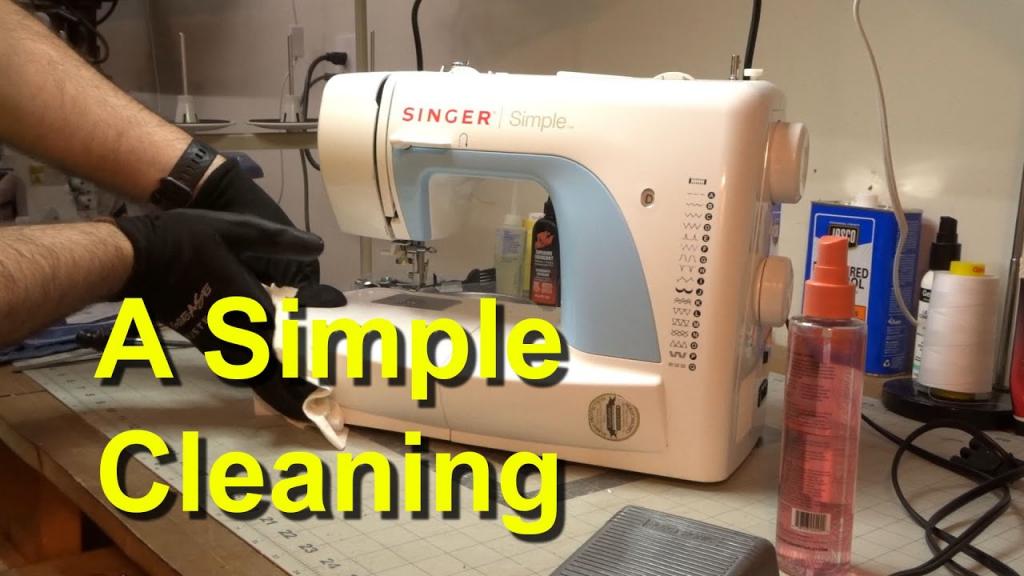 How to clean and adjust a Singer Simple Sewing Machine that is really dirty - YouTube