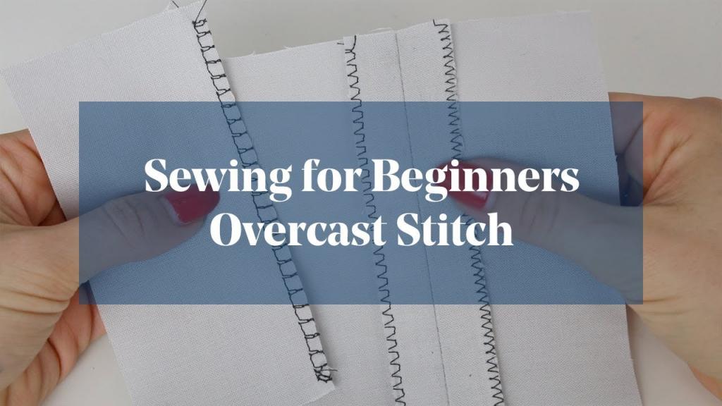 Finish Edges of Fabric: Overcast Stitch (Sewing for Beginners) - YouTube