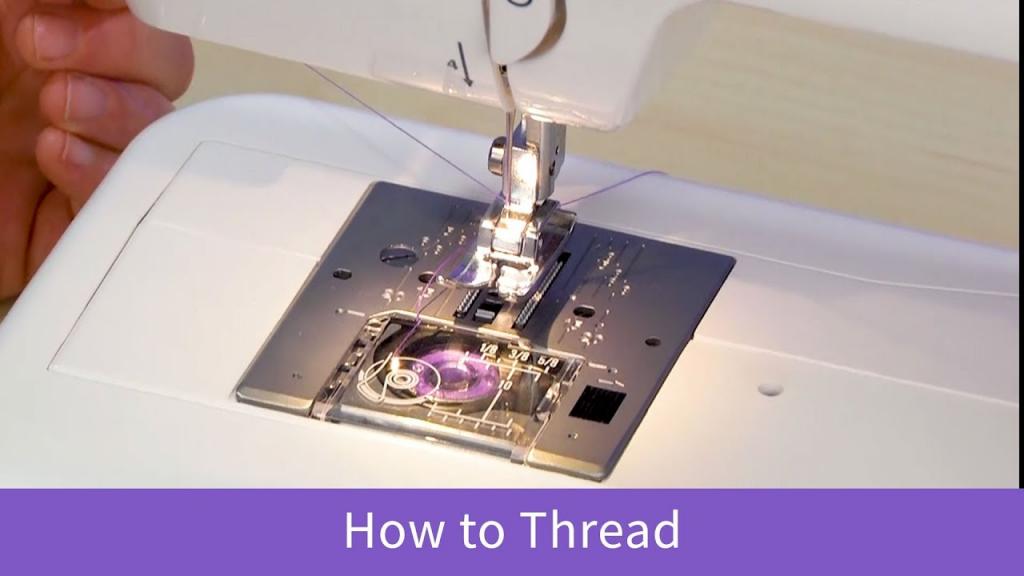 How to Thread the Baby Lock Zeal - YouTube