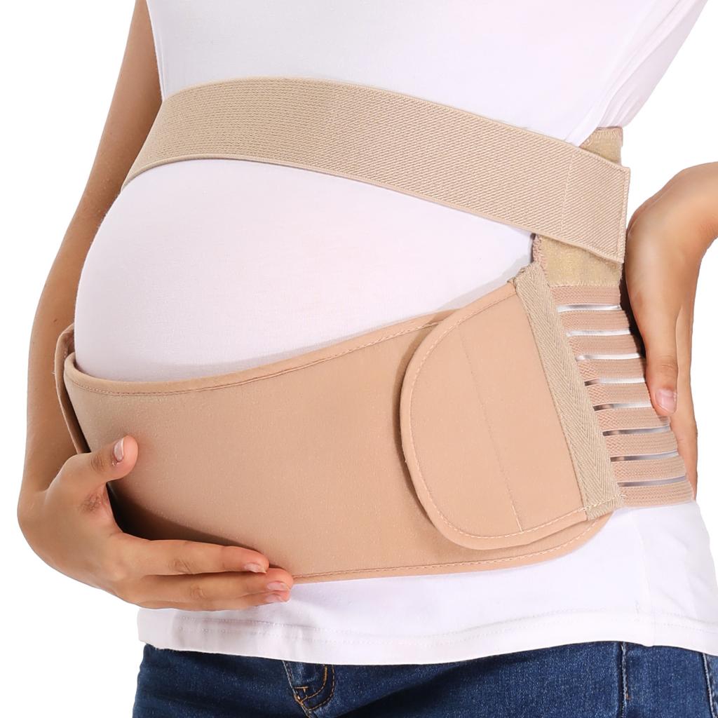 Maternity Support Belt Waist Abdomen Belly Back Brace Band - Walmart.com