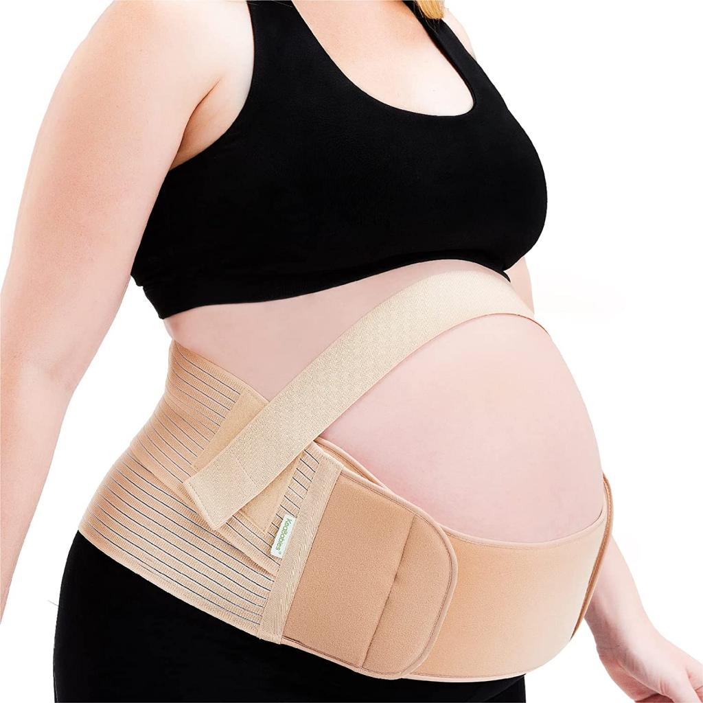 Maternity Support Belt Waist Abdomen Belly Back Brace Band - Walmart.com