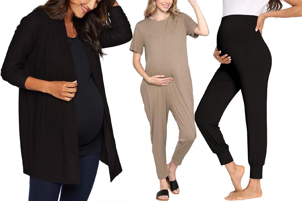 The Best Cozy Maternity Clothes to Shop on Amazon Right Now | PEOPLE.com
