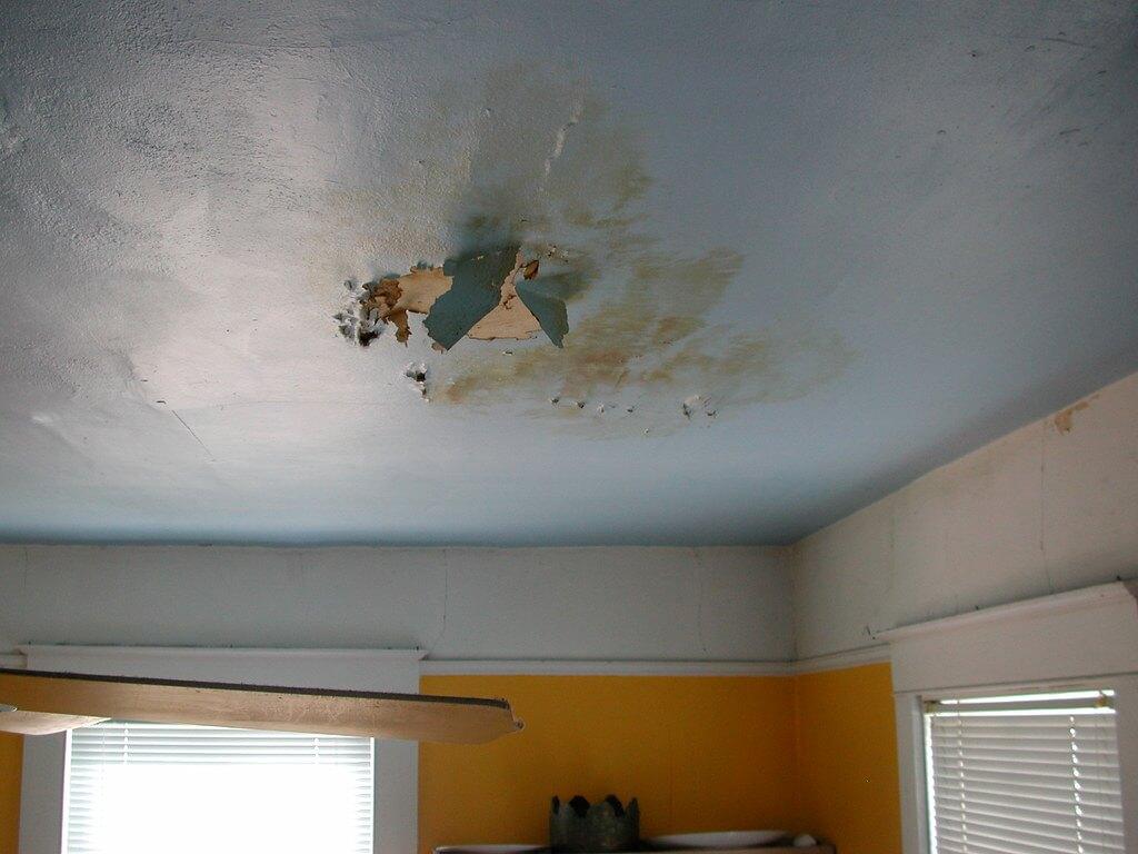 How to Fix a Water Damaged Ceiling | Hays + Sons