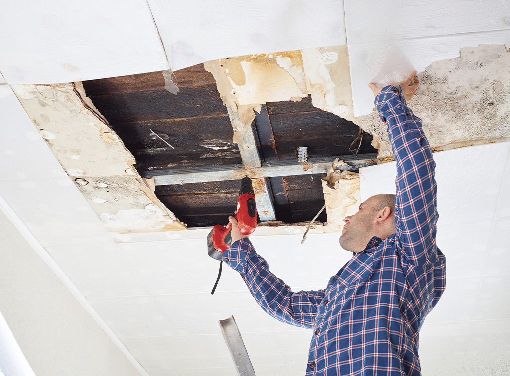 What Does Ceiling Water Damage Repair Cost in 2022? | Checkatrade