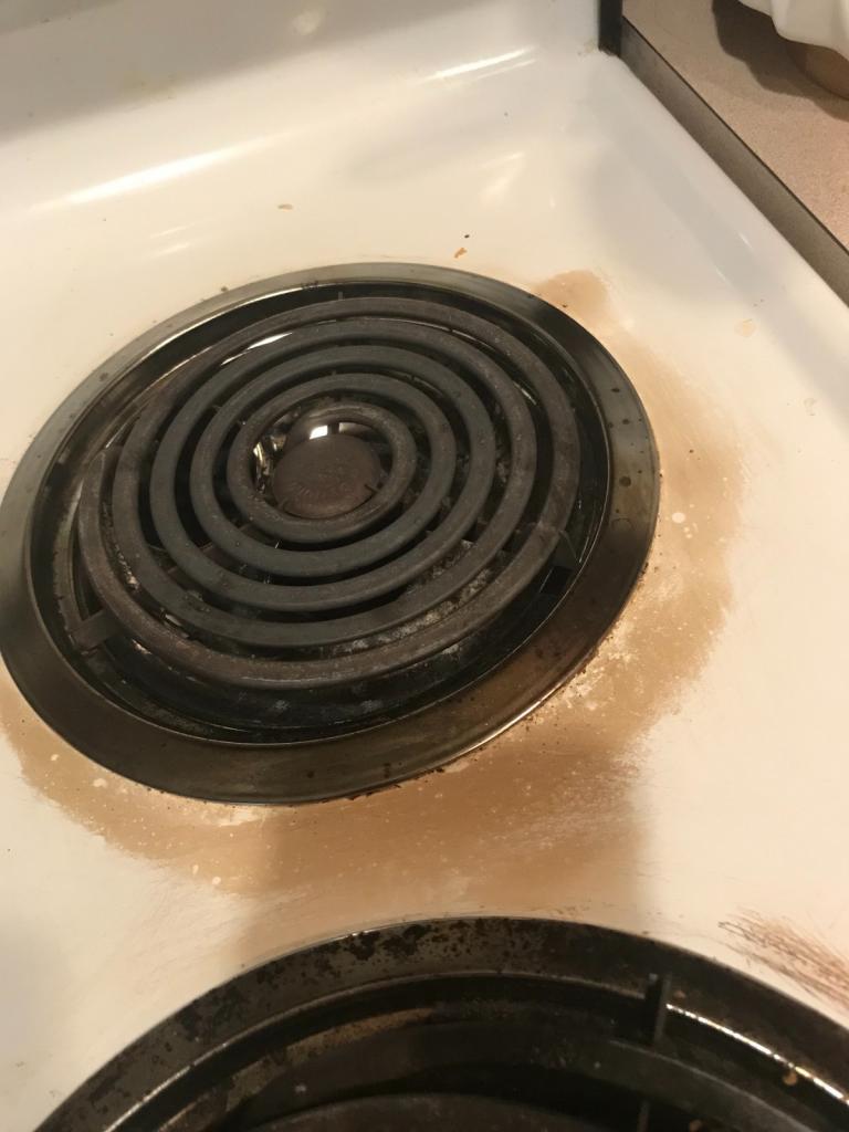 How to Clean a Burnt Enamel Top Stove? | ThriftyFun