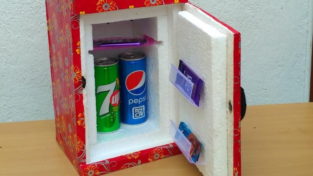 How to make a Mini Refrigerator ( Low cost DIY) - YouTube