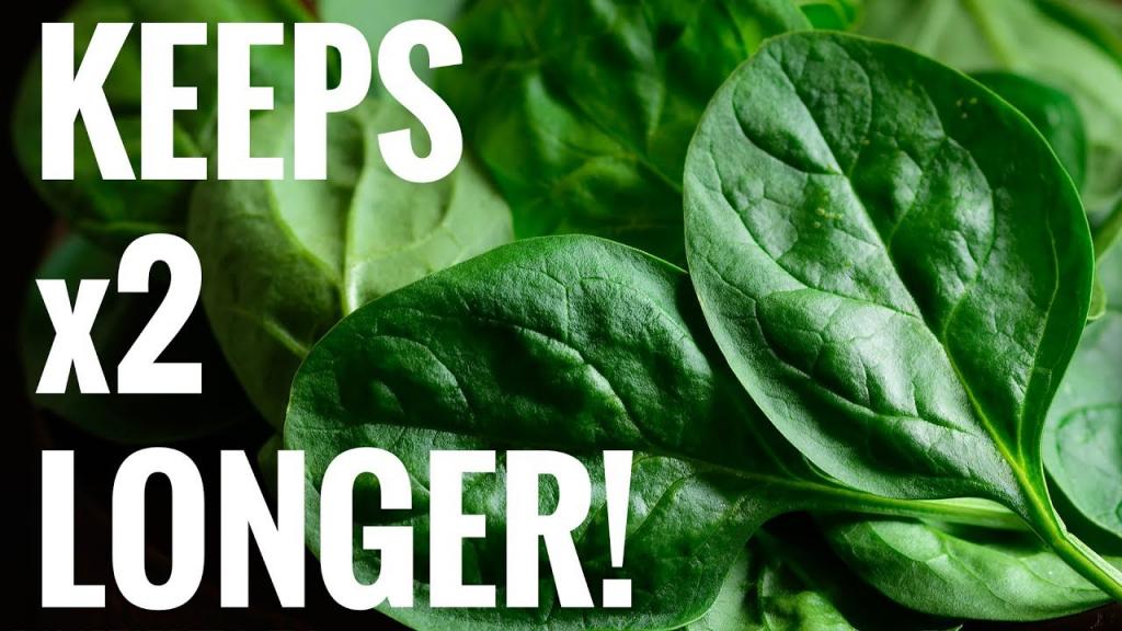 Quick Tip - Easiest Way to Keep Spinach Fresh For Longer (Works with ANY green) - YouTube