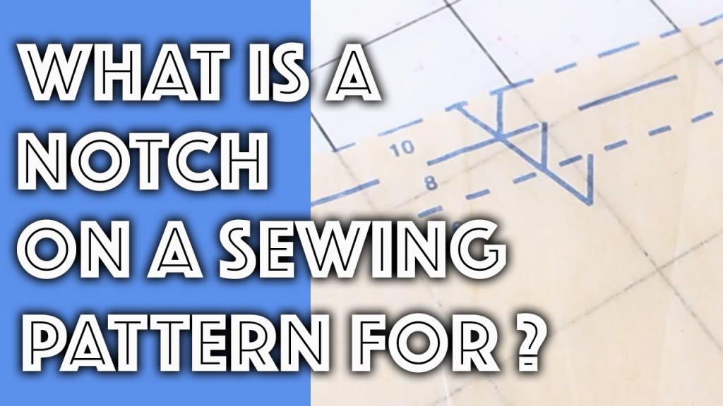 What is a Notch on a Sewing Pattern? | Sew Anastasia - YouTube