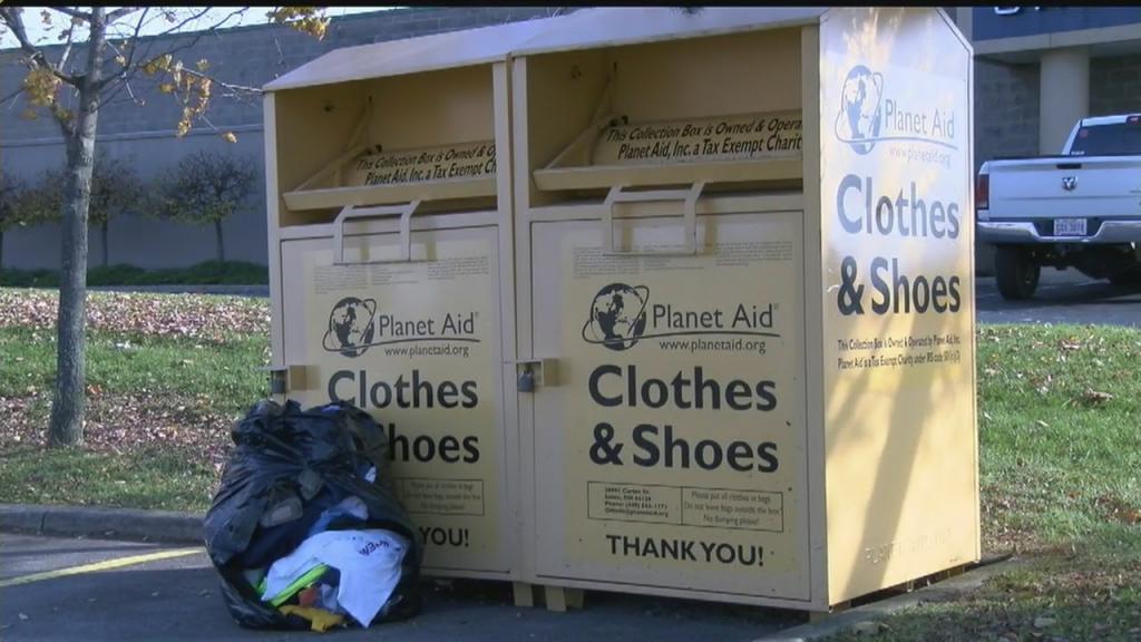 Donation bins: Where do your clothing donations go? - YouTube