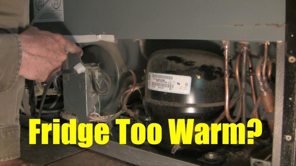 How to investigate and fix a fridge that is too warm - YouTube