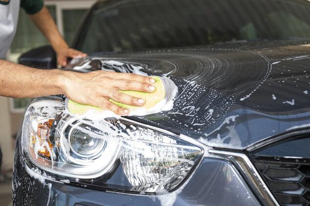 Where can you wash your own car?