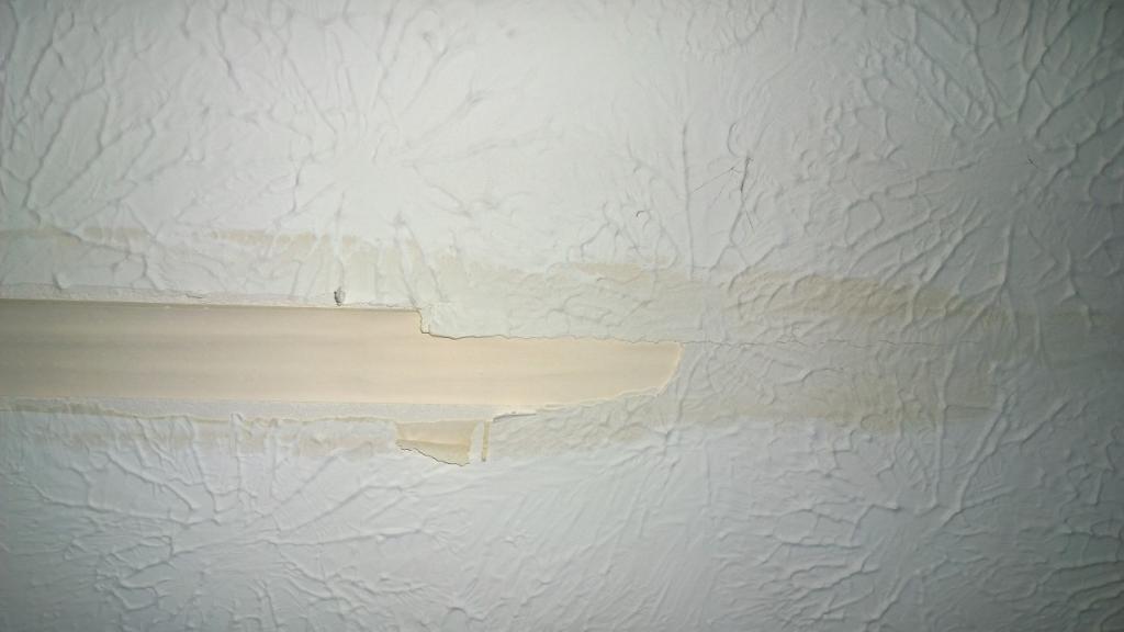 painting - How to repair "textured" ceiling texture - Home Improvement Stack Exchange