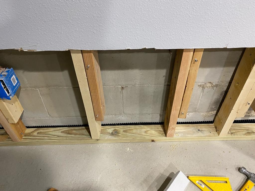 Proper way to repair wall with sistered studs | DIY Home Improvement Forum