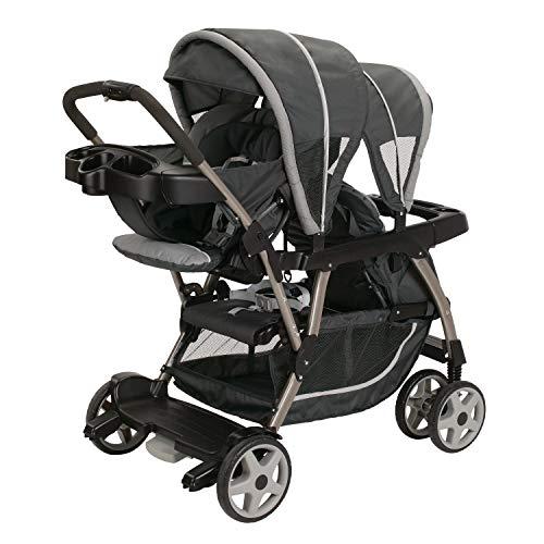 Amazon.com: Graco Ready2Grow LX Stroller | 12 Riding Options | Accepts 2 Graco SnugRide Infant Car Seats, Glacier