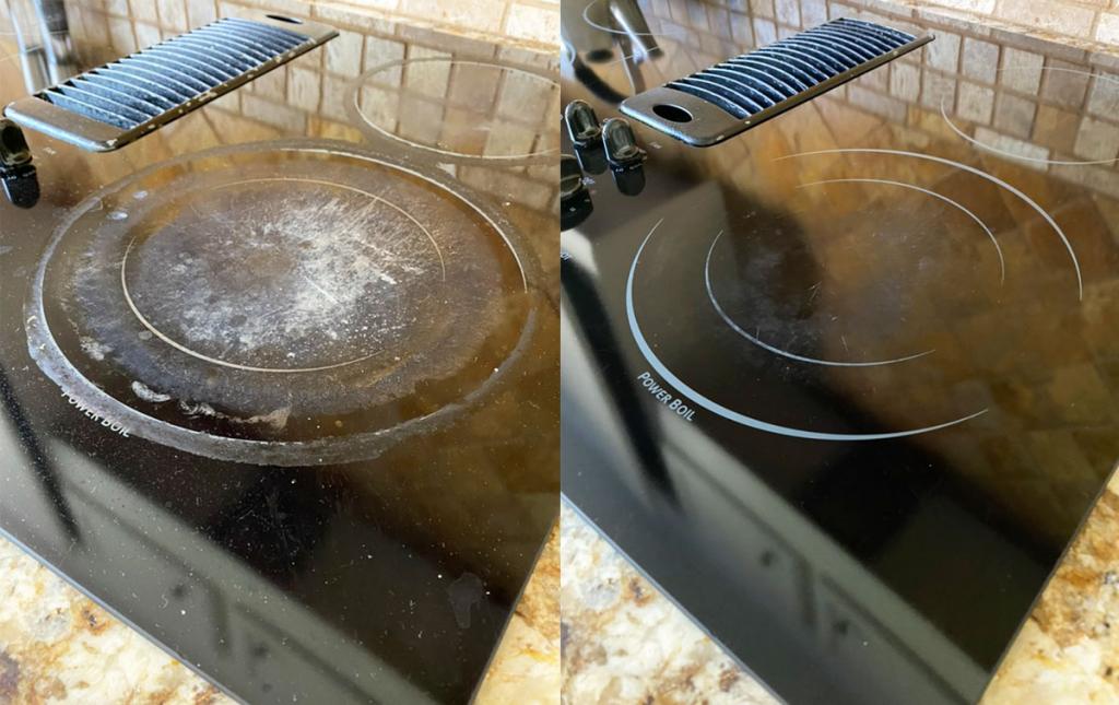 How to Remove Burn Marks from a Glass Stove Top