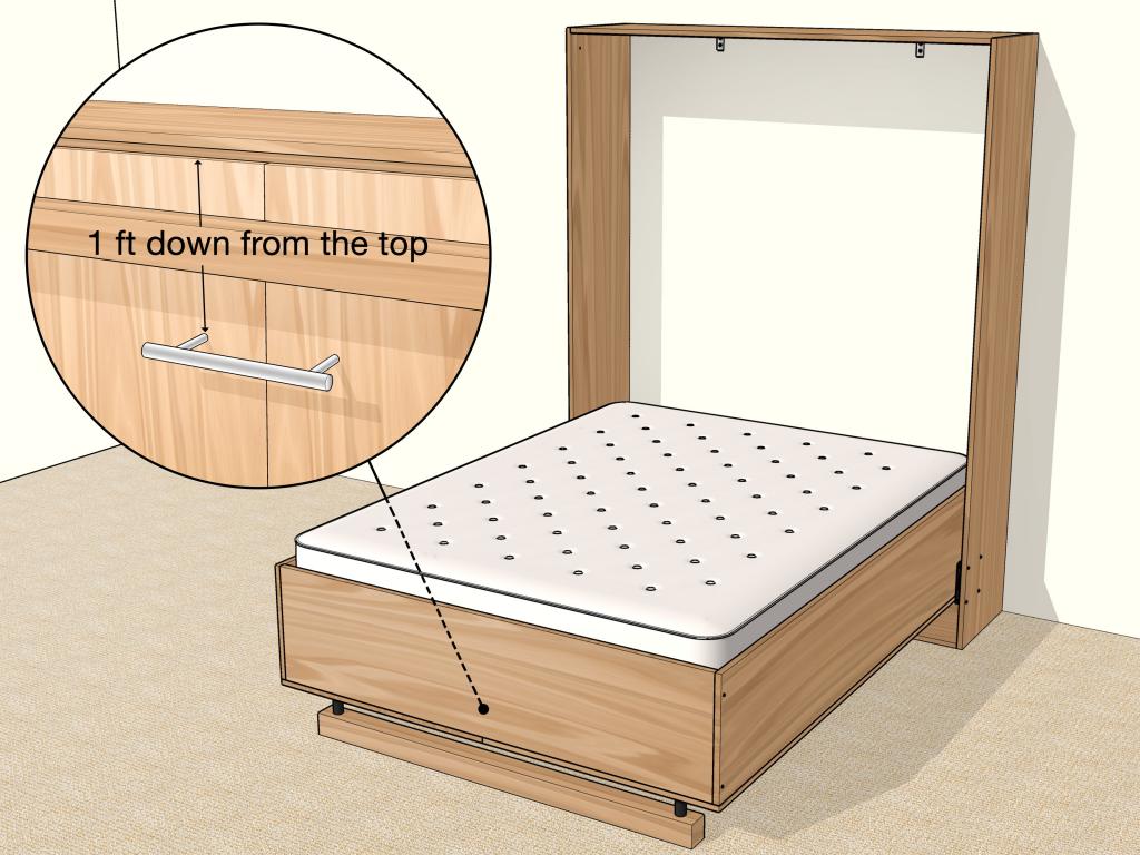 Simple Ways to Build a Wall Bed (with Pictures) - wikiHow