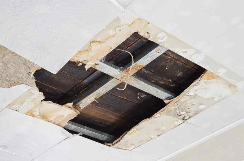 Ceiling Water Damage | How to Repair Ceiling Water Damage