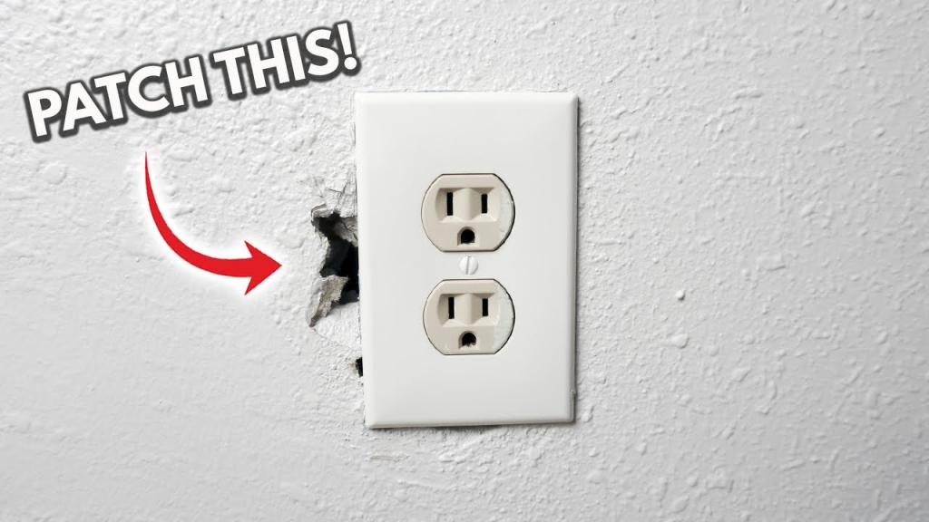 How To Repair Overcut Or Damaged Drywall Around Electrical Box Outlet | DIY Tutorial For Beginners! - YouTube