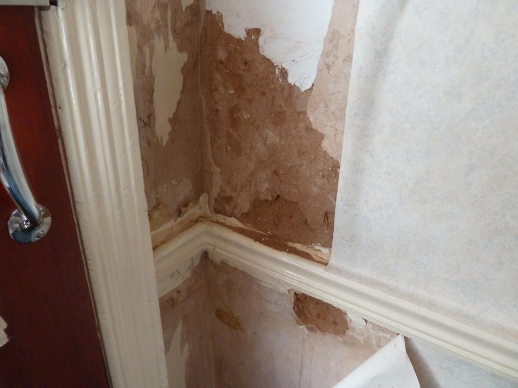 How can I repair severly water-damaged interior wall plaster or sheetrock? - Home Improvement Stack Exchange