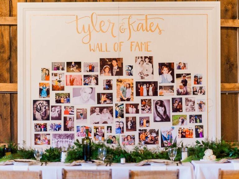 The 25 Best Wedding Photo Display Ideas to Steal
