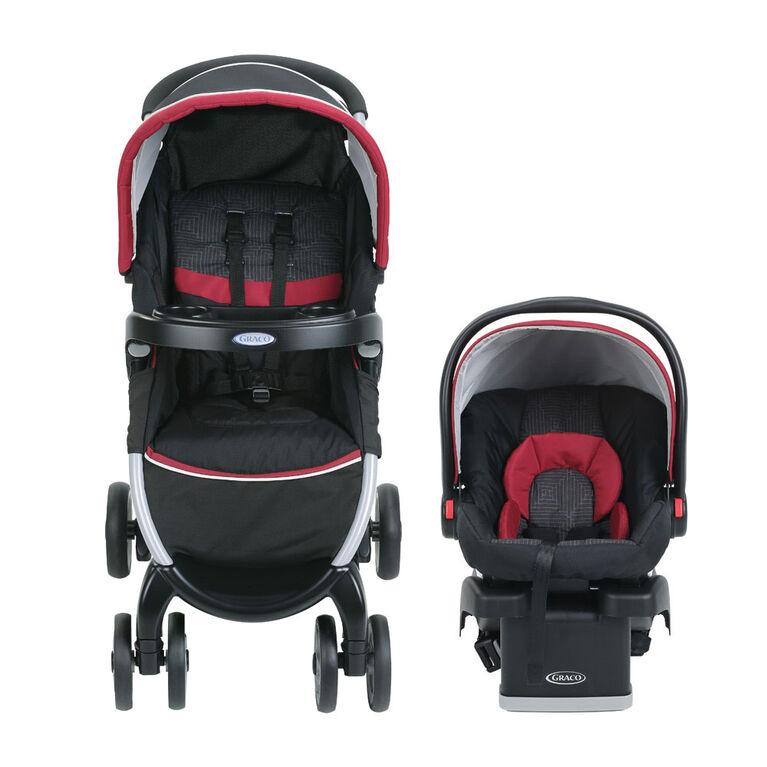 Graco FastAction Fold Click Connect Travel System - Weave | Babies R Us Canada