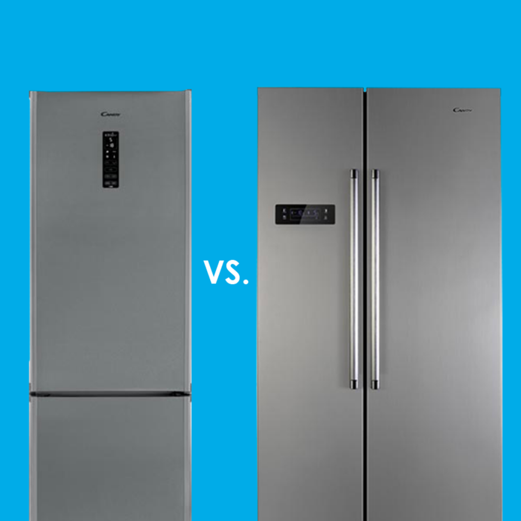 Combined vs side-by-side fridge freezers: how to choose | Candy