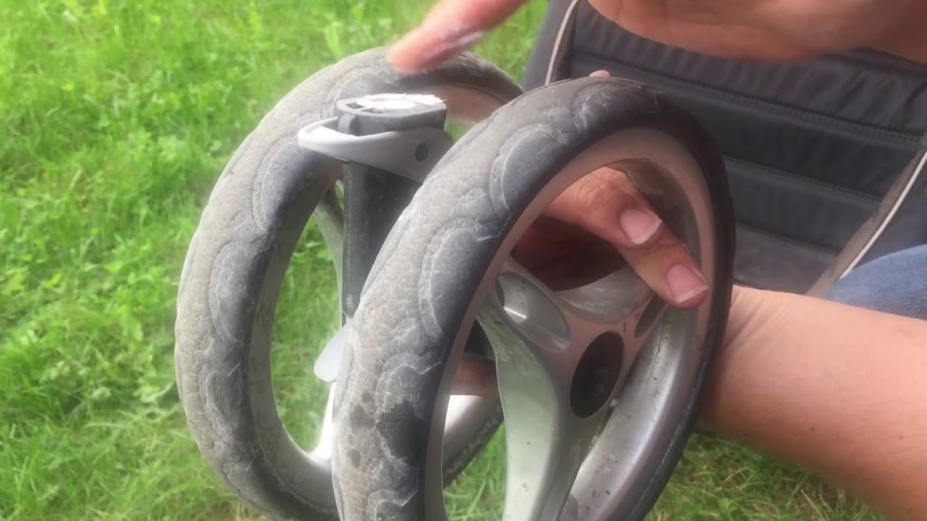 How to Repair a Wobbly / Unstable Front Wheel on a Baby Jogger City Mini - YouTube