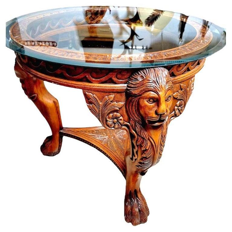 Lion Claw - 16 For Sale on 1stDibs | real lion claw price, lions claw foot table antique, lion claw table