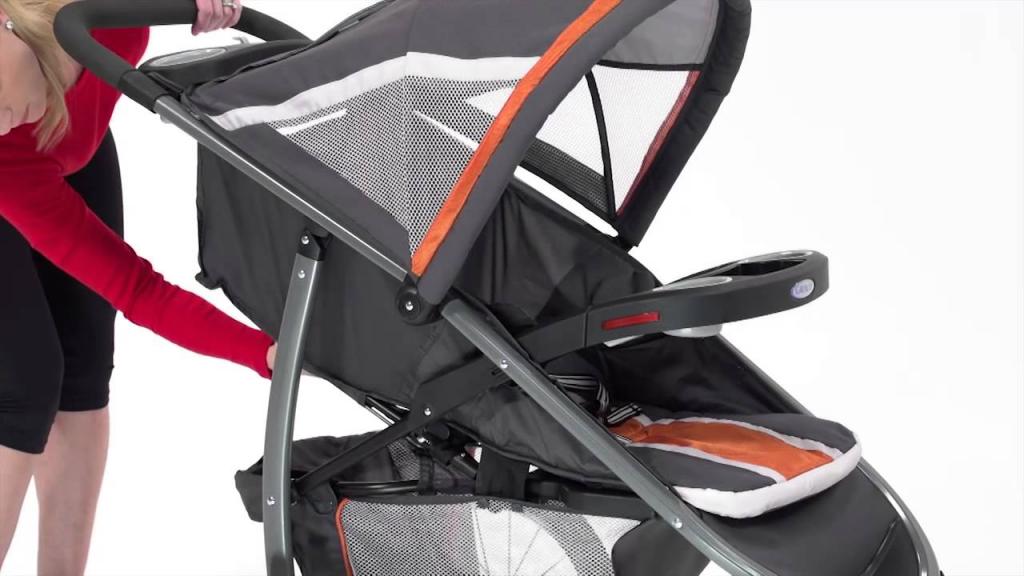 Graco FastAction Fold Jogger Click Connect Stroller | 1852634 - YouTube