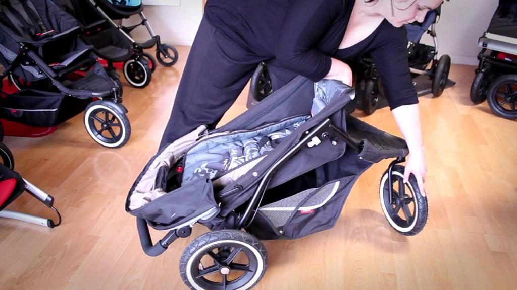 how to fold a phil&teds dash™ buggy / stroller | phil&teds® - YouTube