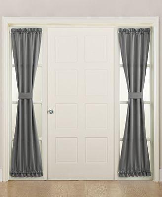 Sun Zero Grant 26" x 72" Sidelight Curtain Panel & Reviews - All Window Treatments - Window Treatments & Blinds - Macy's