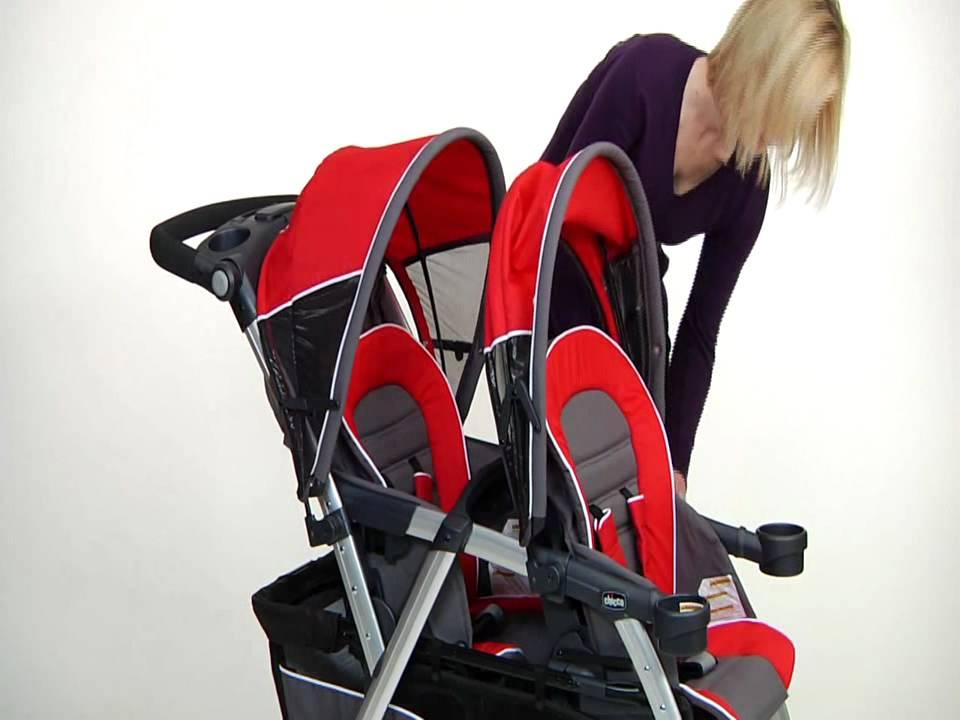 Chicco Cortina Together Double Stroller - YouTube