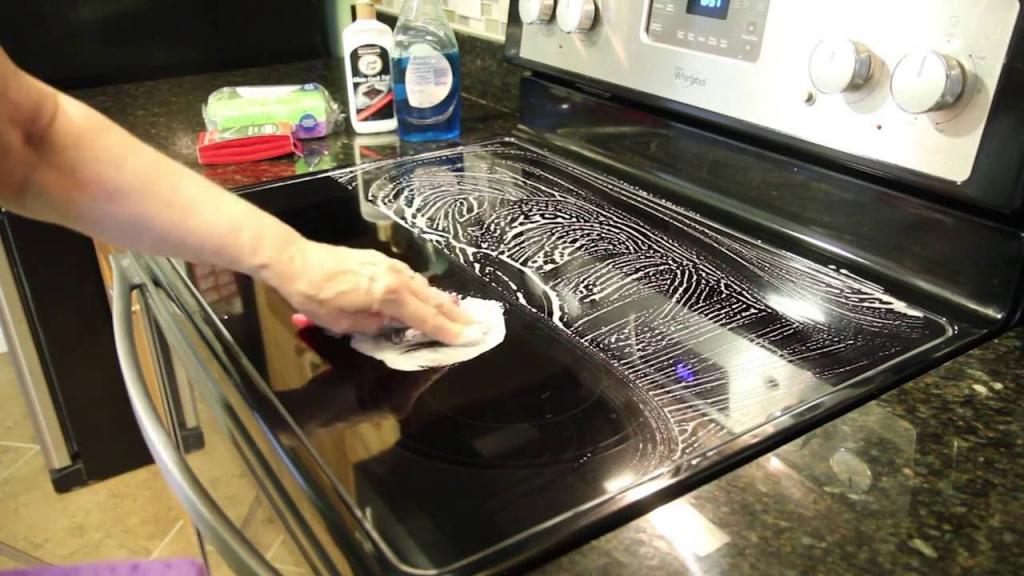 Glass Top Stove Cleaning in 3 Easy Steps - YouTube