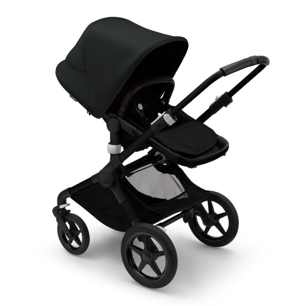 Bugaboo Fox 3 Complete Stroller - Midnight Black Canopy and Seat with Black Chassis - Dear-Born Baby