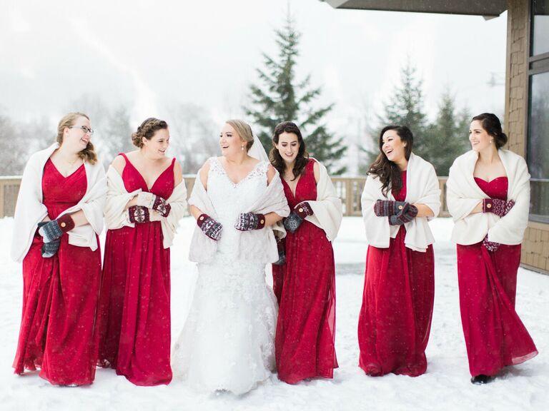 20 Bridesmaid Shawls to Wrap Up In