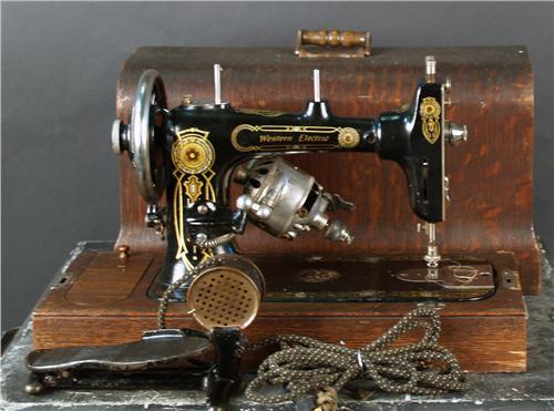 Western Electric Fancy Sewing Machine