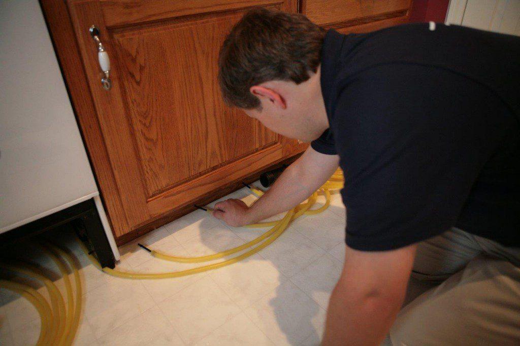 Cabinet Drying | Water Damaged Cabinet Repair Kansas City | Power Dry