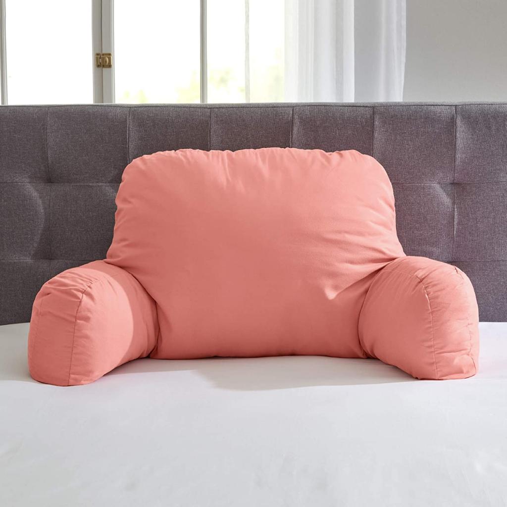 Amazon.com: BrylaneHome Oversized Backrest Pillow, Mauve Pink : Home & Kitchen